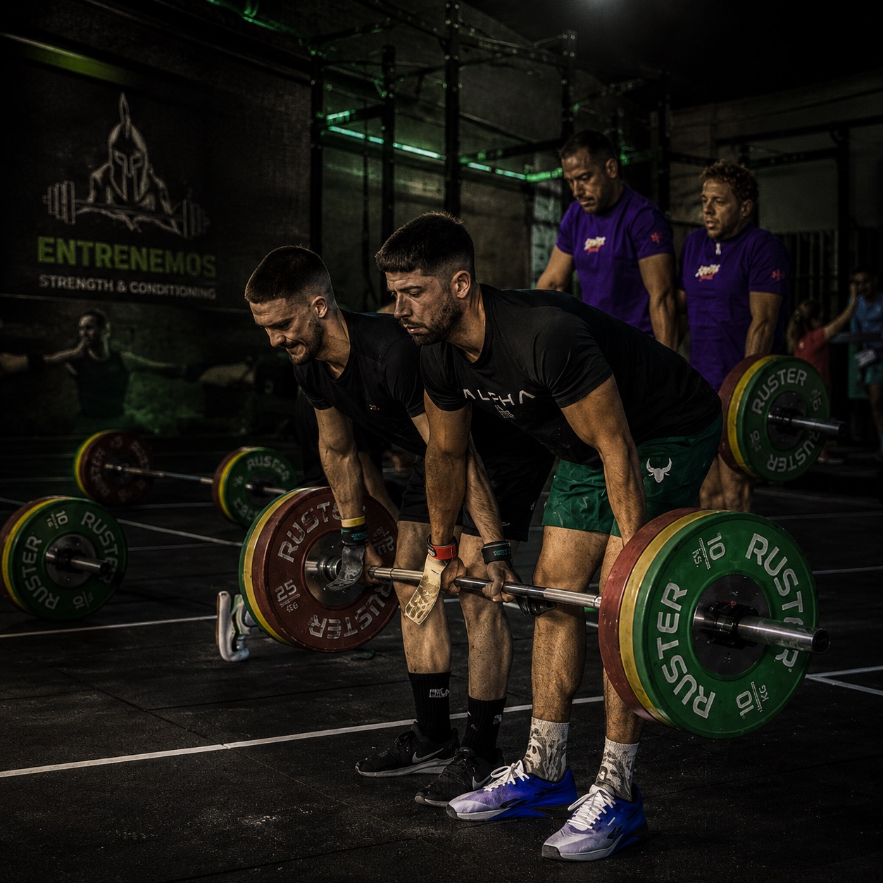Clase de WOD en ENTRENEMOS