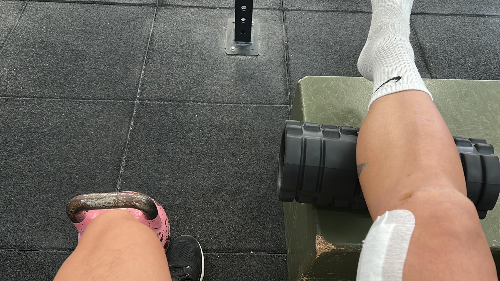 Sesión de readaptación deportiva en ENTRENEMOS